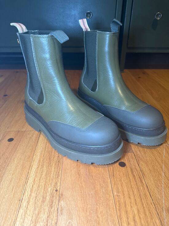 Scotch & Soda Shoes - Scotch & Soda Aubri Chelsea Boots Womens EU 39 Chunky Pull On Ankle Boot